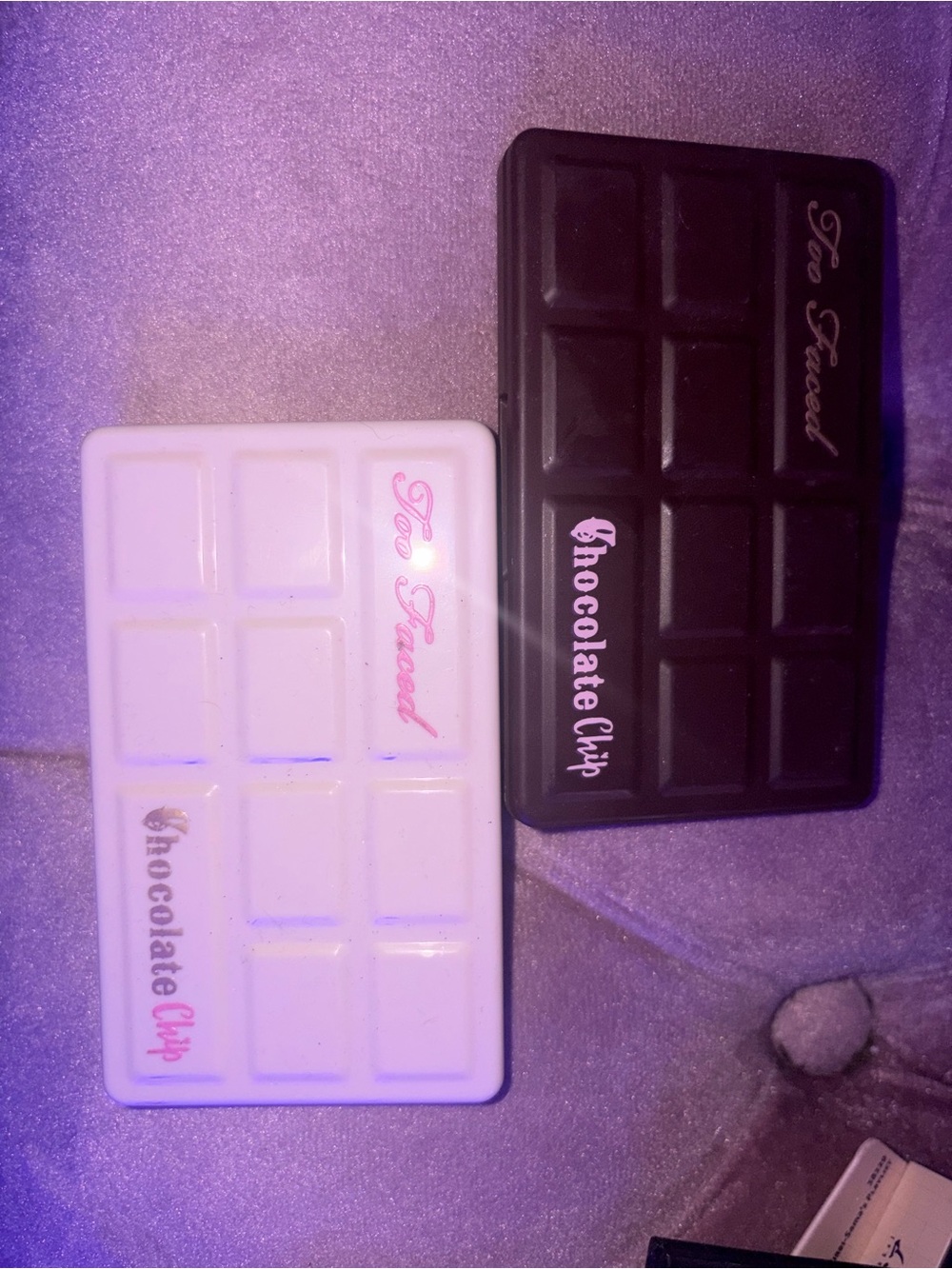 Too Faced Matte Chocolate Chip Eyeshadow Palettes White Chocolate 🍫 chip set